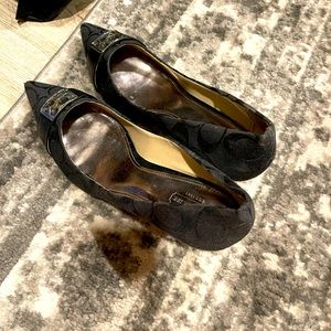Coach Monogram Pumps